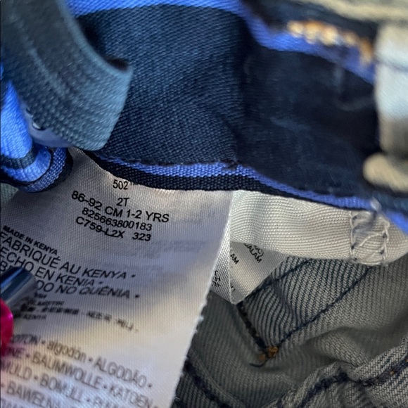 Levi's Kids' Light Blue Toddler Boys Denim Jeans - Picture 3 of 5